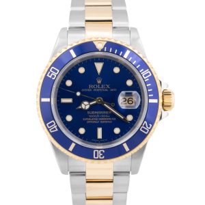 Submariner-Date-Two-Tone-Blue-Dial-16613