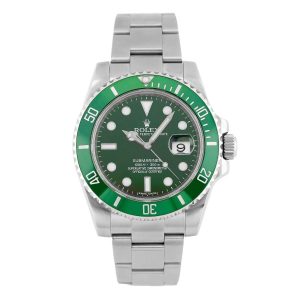 Submariner Hulk 116610LV Green Dial