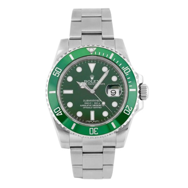 Submariner Hulk 116610LV Green Dial